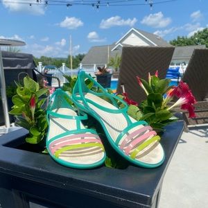 Croc Jelly Sandals size 7